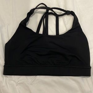Black energy bra